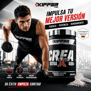 Creatina Creapure Alemana 400g Crea Pro X Ultra Kiffer