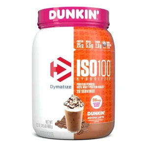ISO 100 Dunkin' Mocha Latte
