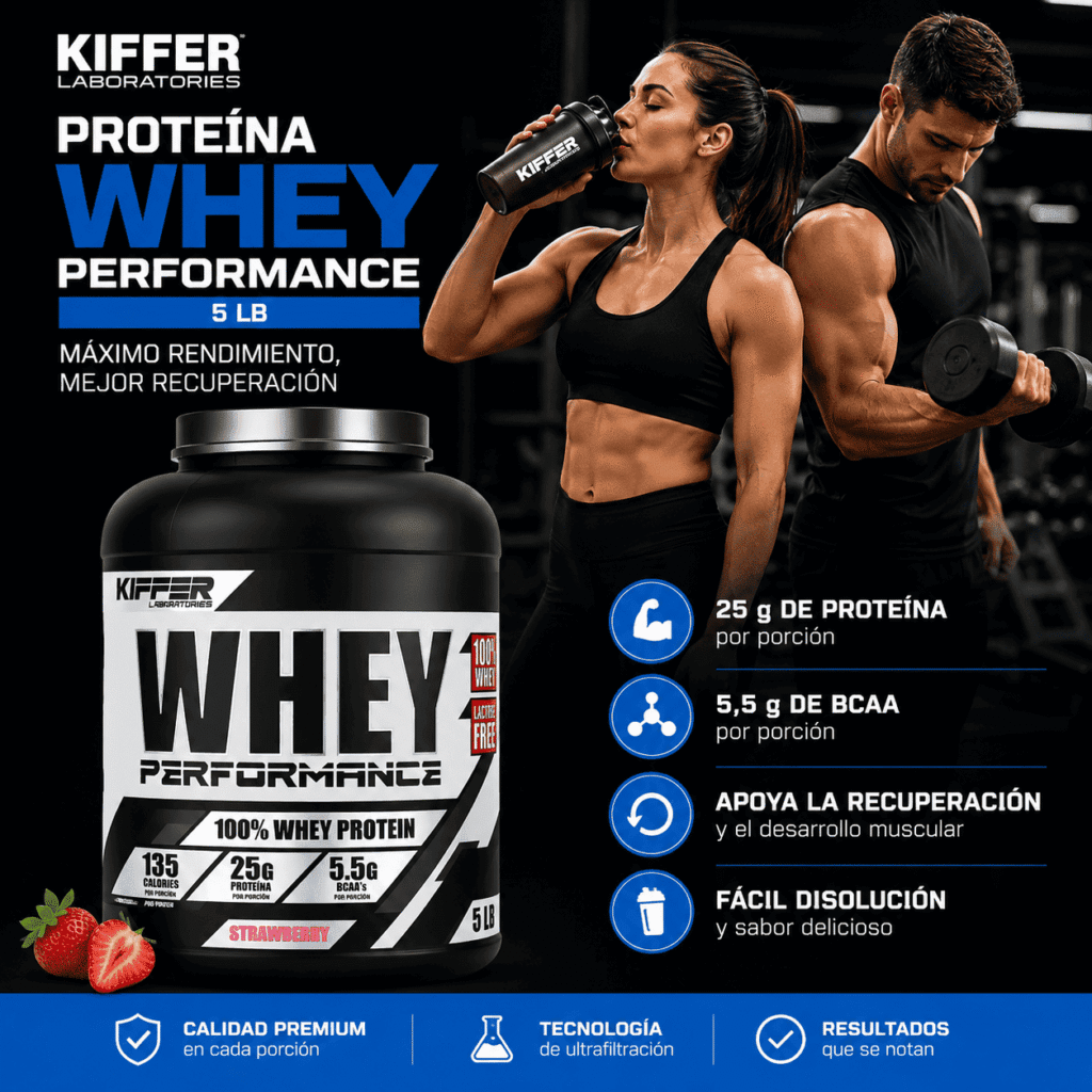 Proteína Whey Performance Kiffer 5 lb