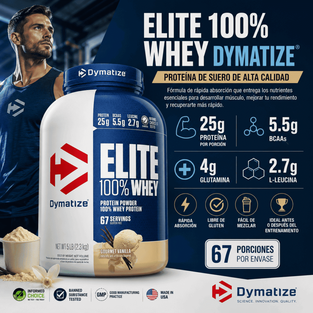 Elite Whey Dymatize 5 Lbs