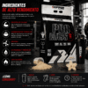 Ganador de Peso Pro Mass 12 lb Kiffer Labs suplemento Mass Gainer con 52 g de proteína y 253 g de carbohidratos