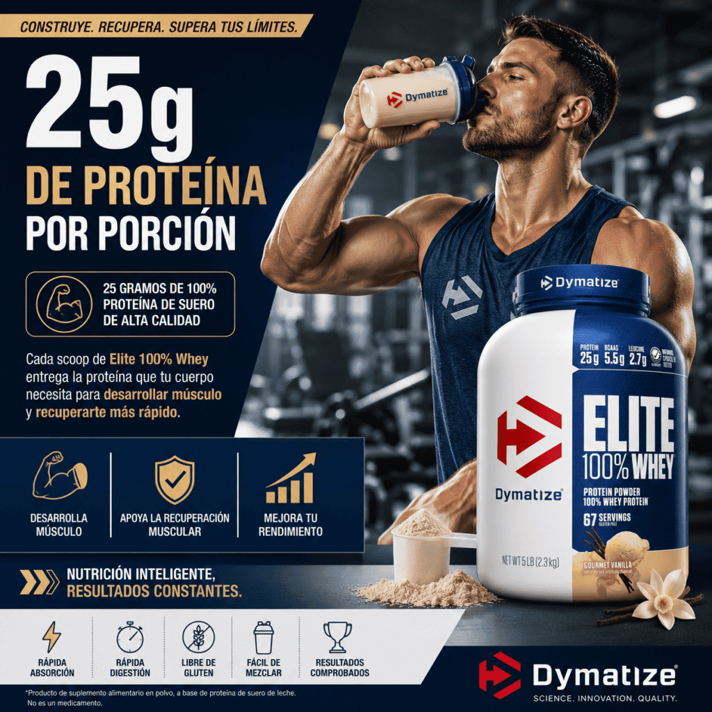 Elite 100 Whey Dymatize 5 Lbs