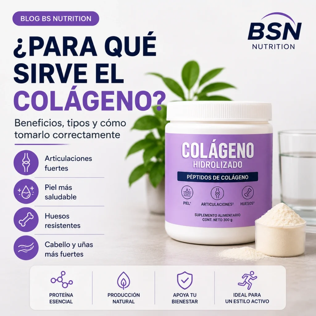 ¿Para qué sirve el colágeno? Beneficios del colágeno para la piel, las articulaciones y los tejidos conectivos