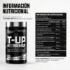 Booster de Testosterona Nutrex T-UP MAX 60 Cápsulas con vitamina D, zinc, Tongkat Ali, Tribulus terrestris, Maca y KSM-66® Ashwagandha