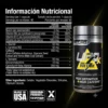 Quemador de grasa Kiffer Lipo X High Voltage original 90 cápsulas veganas con L-carnitina y cafeína