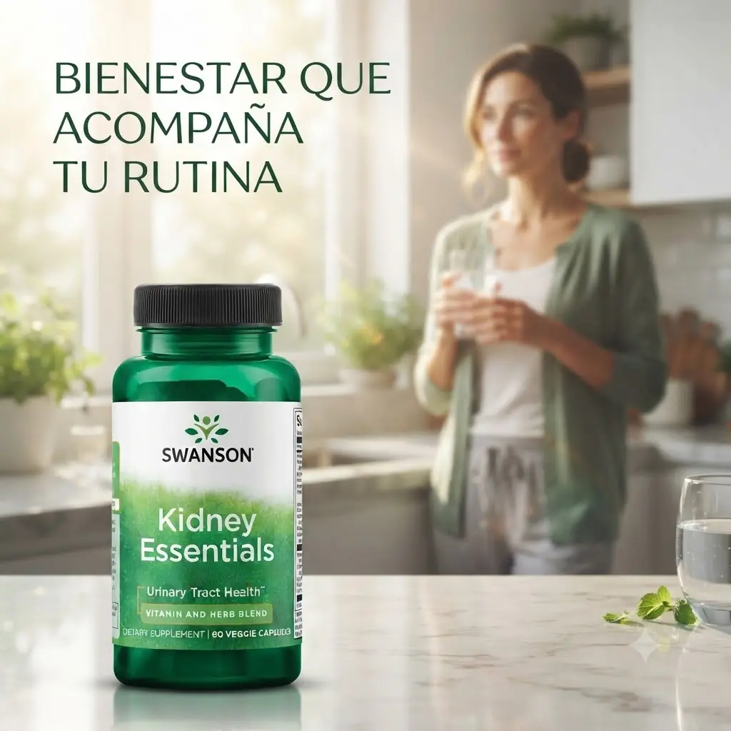 Swanson Kidney Essentials 60 cápsulas vegetales