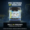 Pre Entreno OP Modlabs 300 g en polvo con 30 porciones.