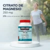 Citrato de Magnesio Kirkland 250 mg con 270 cápsulas blandas y 135 servicios