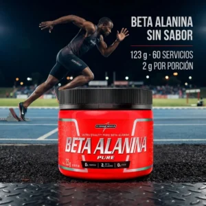 Beta Alanina Integralmédica sin sabor 123 g con 60 servicios y 2 g por porción