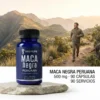 Maca Negra Peruana Enerlife 500 mg, frasco de 90 cápsulas y 90 servicios